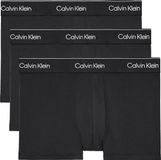 Calvin Klein Trunks (3-pack) - heren boxers normale lengte - zwart