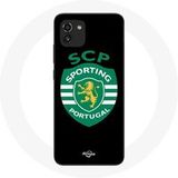 Maniacase Etui Samsung Galaxy A03 scp sportief portugal zwarte achtergrond