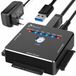 many_brands Reagle Adapter USB 3.2 naar SATA/IDE met Klonen & 36W Voeding