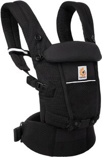 Ergobaby Adapt Soft Touch Cotton Draagzak - Onyx Black