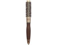 Olivia Garden Nano Thermic Ceramic+Ion Ronde Thermische Haarborstel NT-18 Bruin/Goud