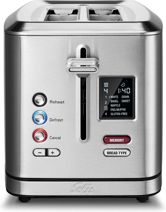 Solis Flex Toaster 8004 - RVS - Broodrooster