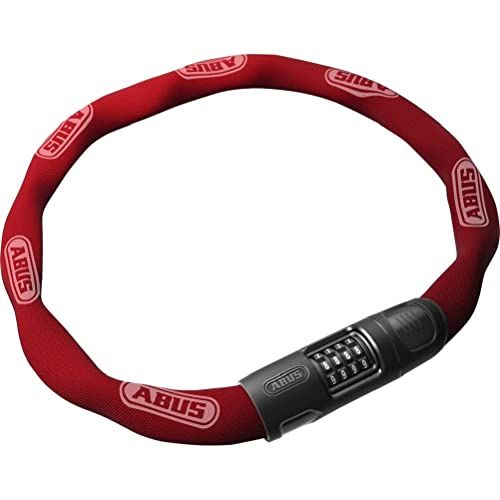 Abus 8808C Lucchetto a Catena Unisex Adulto - Rosso - Unica