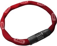 Abus 8808C, Lucchetto a Catena Unisex Adulto, Rosso, Unica