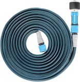 Cellfast Set d'arrosage ZygZag™ 15 - 30 m Tuyau d'arrosage flexible PVC 1,25 cm 3 m Résistant aux coudes