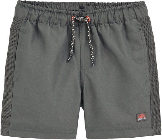 WE Fashion Jongens zwembroek Khaki Effen
