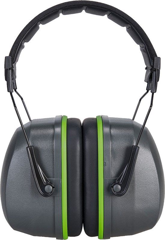 Portwest PS46 - Premium Gehoorkap - Grijs - 34dB SNR