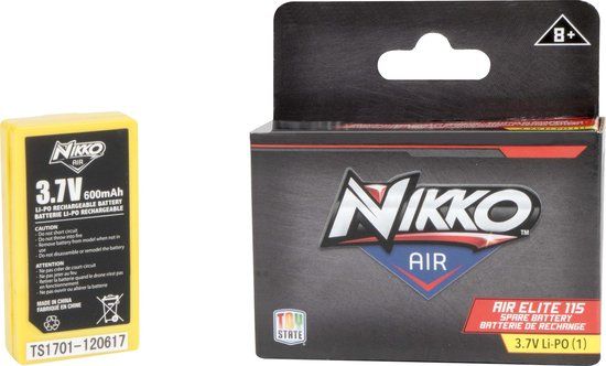 Nikko Air Elite DRL Stunt 115 - Reserve Battery (3.7V Li-PO) - Yellow