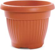 Terra Decoratieve bloempot Terra D35cm H27.5cm terracotta