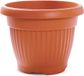 Terra Decoratieve bloempot Terra D35cm H27.5cm terracotta