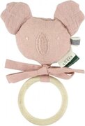 TRIXIE bijtring koala Bliss Rose junior 18 x 7 cm katoen roze