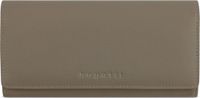 bugatti Mira Ladies Long Wallet With Flap Taupe
