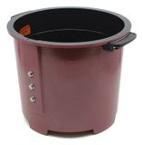 Fritel The Maxi Mulch Robuuste emmer - Bordeaux