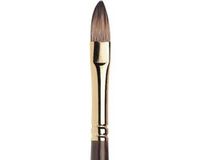 Winsor & Newton 5505008 Monarch professioneel synthetisch haar penseel voor olieverf of acrylverf - Kattentong, kort - Nr. 8