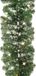 Merkloos / Sans marque Kaemingk B.V. Dennenslinger - groen - met led verlichting - 270 cm