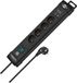 Brennenstuhl Premium-Line Stekkerdoos - 4-Voudig Zwart met USB - 1.8m