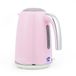 Salter Rétro bouilloire électrique 1,7 l, rose, 2200 W