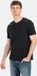 camel active Henleyshirt met korte mouwen van zuiver katoen - Maat S - Donker grijs