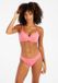 Protest Prtmanja 25 – Soutien-gorge bikini ensemble Femmes – B&C&D-cup – Tissu côtelé – Bretelles réglables – Guava Pink