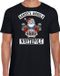 Santas Angels Northpole Fout Kerstshirt / Kerst t-shirt Zwart pour Hommes XXL