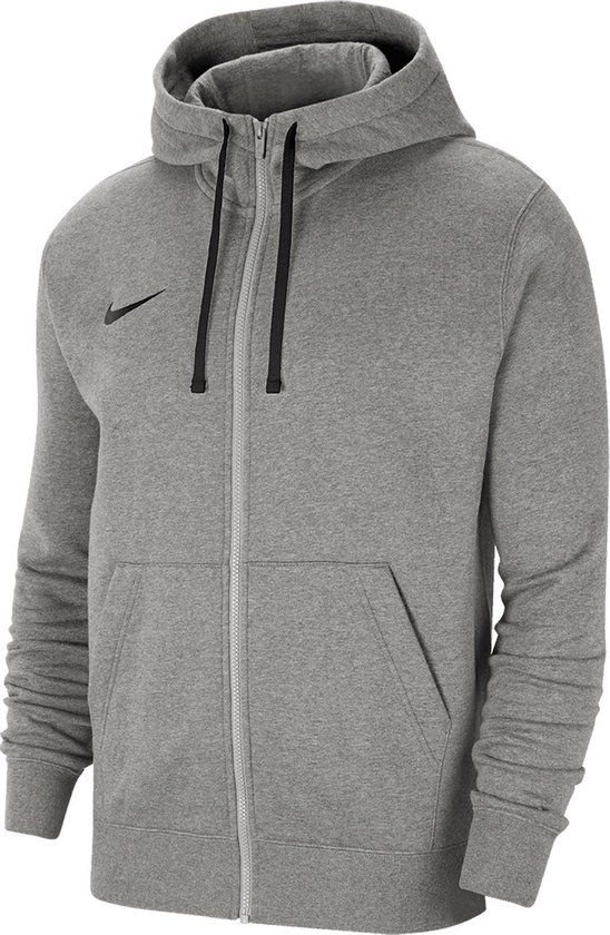 Nike Team Club 20 Sweater Met Rits Heren - Donkergrijs Gemeleerd | Maat: XL