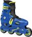Roces Patins à roulettes - Taille 36-40 - Unisexe - bleu/jaune/noir