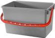 Numatic Grijze emmer 22 liter met rode hendel