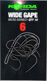 Korda Hybrid Wide Gape B, Size 10 (KWGB10)