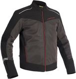 Lindstrands Delsbo Motorfiets textieljas - Zwart/Grijs - Maat 56