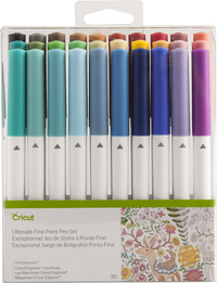 Cricut Fine Point Pens - 30 Pack - Assorted Colors