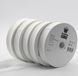 100 METER BIAISBAND KATOEN - Wit - 20 mm - 5 stuks
