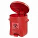 Bio Safety Can 22.8 L Capaciteit Rood