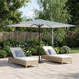 Maison Exclusive - Housse de jardin rectangulaire, 2 x 3 mètres, polyester, bleu et blanc