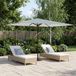 Maison Exclusive - Housse de jardin rectangulaire, 2 x 3 mètres, polyester, bleu et blanc