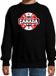 Bellatio Decorations Have fear Canada is here sweater met sterren embleem in de kleuren van de Canadese vlag - zwart - kids - Canada supporter / Canadees elftal fan trui / EK / WK / kleding 98/104
