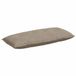 vidaXL Coussin de dossier taupe 120 x 50 cm microfibre tissu