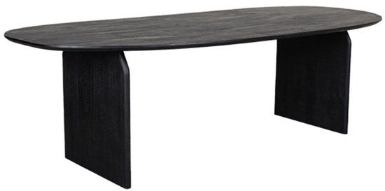 LABEL51 Cooper Eetkamertafel - Zwart - Hout - 250 cm