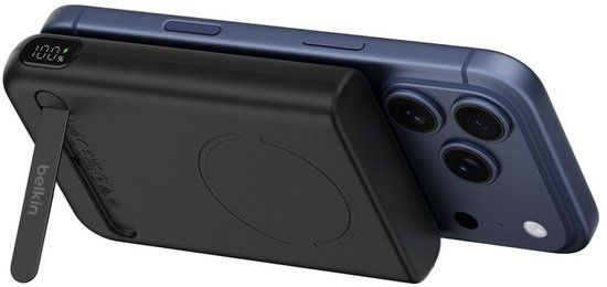 Belkin UltraCharge Pro Draadloze Powerbank met MagSafe 10.000 mAh met Snelladen Zwart