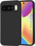 Techsuit Hoesje geschikt voor Google Pixel 10 / 10 Pro - Soft Flex Silicone Back Cover - Zwart