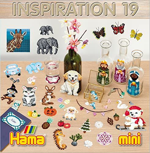 Hama - Inspiratie nr. 19 - strijkkralen grootte mini - creatief