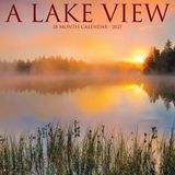 Willow Creek Press Lake View 2027 Calendrier mural 12 x 12