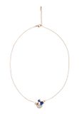 Gaya Rose Gold Navy Fantasiehanger Minimalistische Ketting Koper 44 cm Vrouwen Volwassenen