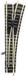 Fleischmann N Fleischmann Piccolo (met ballastbed) 9171 Wissel, Rechts 111 mm 15 ° 430 mm 1 stuk(s)