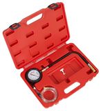 Sealey VSE3157 Diesel Compression Gauge, Flexible Hose and TDC Base Kit