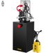 VEVOR Pompe Hydraulique 12 V 10 L Pompe Hydraulique Remorque Simple Effet Réservoir en Métal 22 MPa Démarrage Rapide Débit d'Huile Rapide Aucune Fuite Remorque Élévateur à Ciseaux Vérin Hydraulique