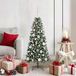 Prolenta Maison Exclusive Kunstkerstboom, groen, 120 cm, PVC, kunststof, staal