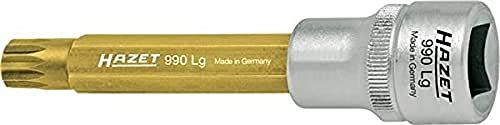 HAZET 990LG schroevendraaier-inzetstuk, s: 10, binnenvierkant 12,5 mm (1/2 inch), binnentand XZN Schlüsselweite: 14 mm kleur