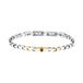 Maserati - Bracelet Iconic Acier inoxydable - Noir - Argenté - Doré - 18 + 3.5 CM