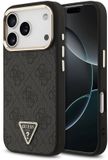 Guess hoesje - Geschikt voor iPhone 17 Pro en geschikt voor iPhone 18 Pro - Geschikt voor MagSafe - Zwart