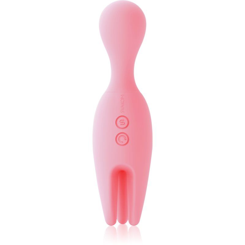 SVAKOM Nymph Pale Clitorale Vibrator Roze 15,5 x Ø 1,7-4 cm
